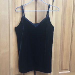 Banana Republic velvet tank